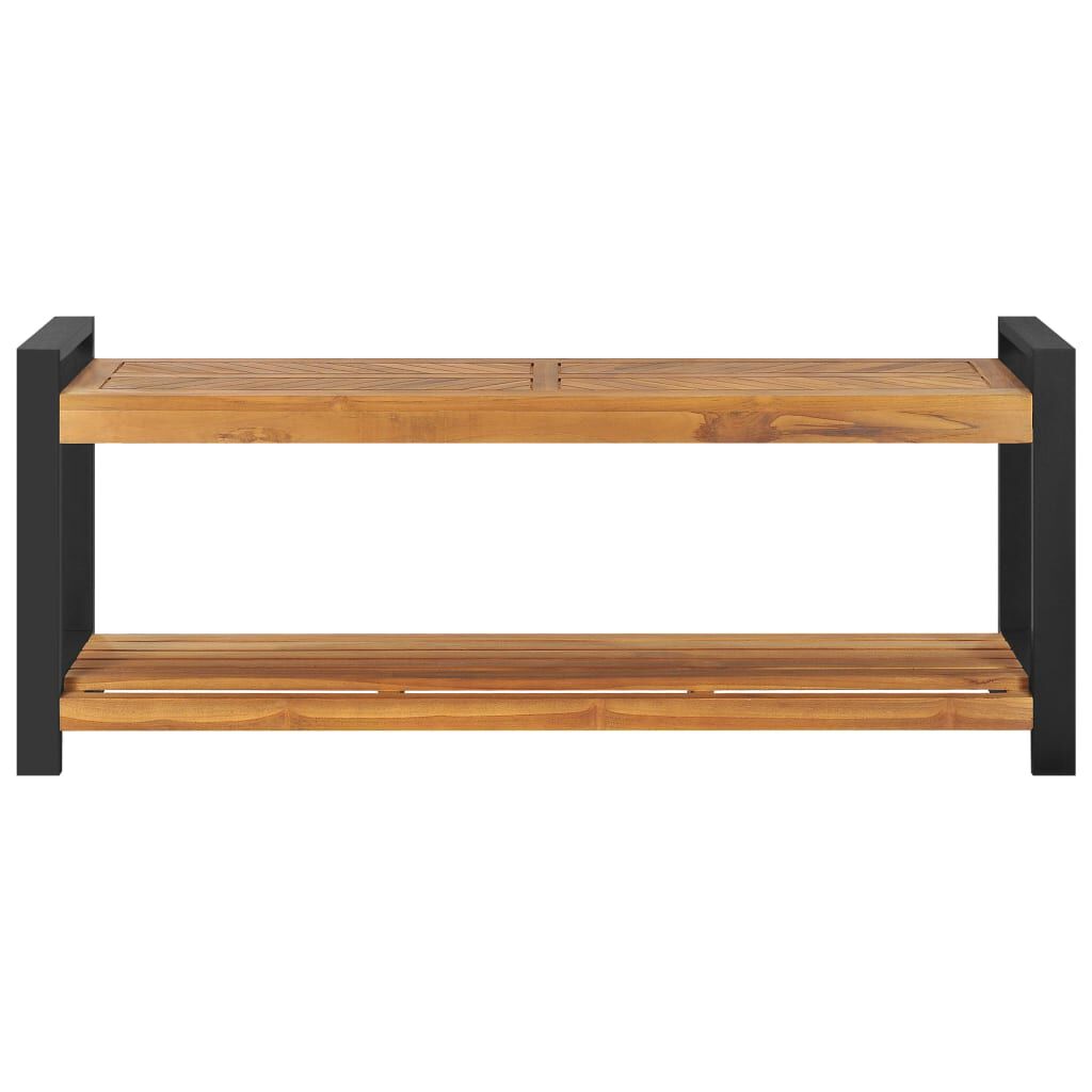 vidaXL Παγκάκι 120 εκ. από Μασίφ Ξύλο Teak