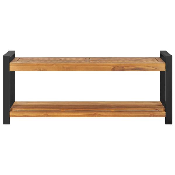 vidaXL Παγκάκι 120 εκ. από Μασίφ Ξύλο Teak