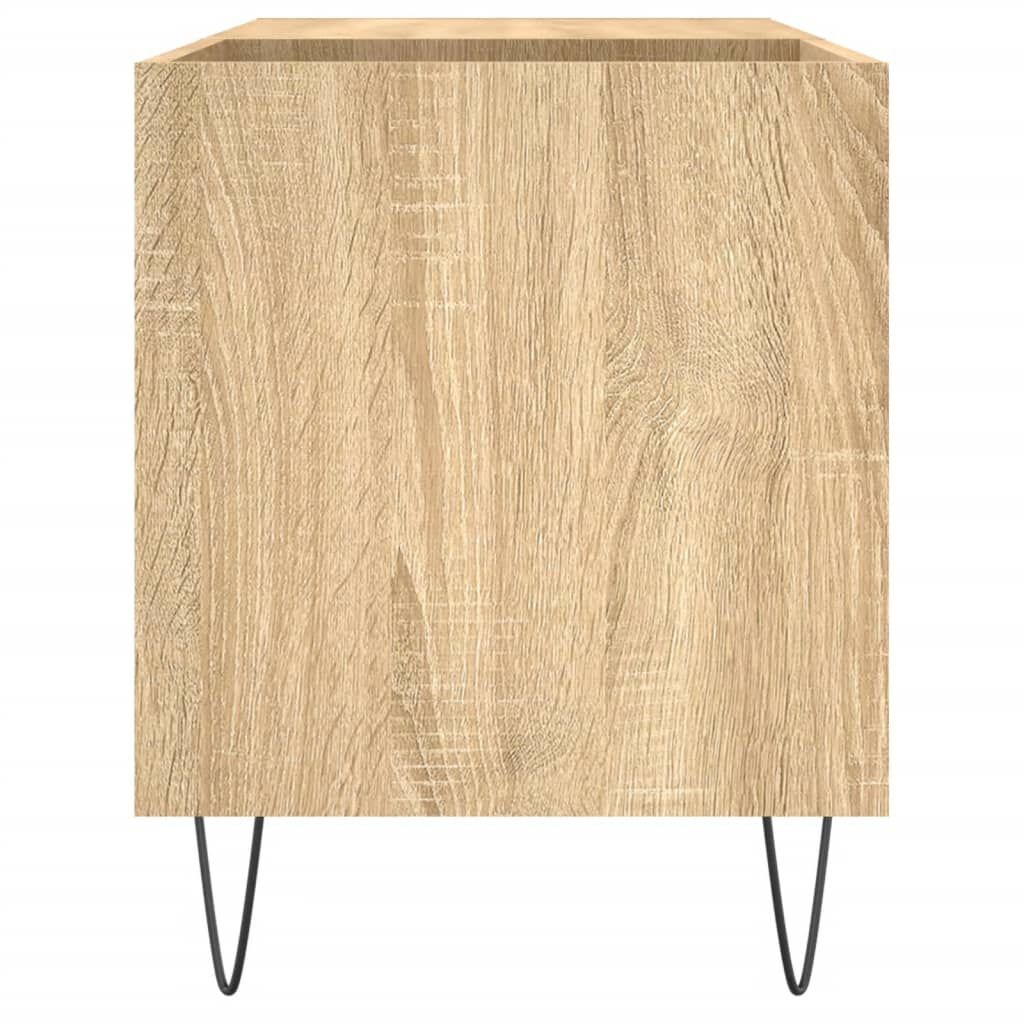 vidaXL Δισκοθήκη Sonoma Δρυς 85 x 38 x 48 εκ. από Επεξεργασμένο Ξύλο