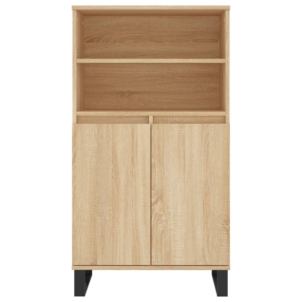 vidaXL Ντουλάπι Sonoma Δρυς 60 x 36 x 110 εκ. από Επεξεργασμένο Ξύλο