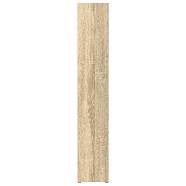 vidaXL Έπιπλα για CD 2 τεμ. Sonoma Δρυς 21x16x93,5 εκ. από Μοριοσανίδα