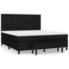 vidaXL &Kappa;&rho;&epsilon;&beta;ά&tau;&iota; Boxspring &mu;&epsilon; &Sigma;&tau;&rho;ώ&mu;&alpha; &Mu;&alpha;ύ&rho;&omicron; 160x200 &epsilon;&kappa;. &Upsilon;&phi;&alpha;&sigma;&mu;ά&tau;&iota;&nu;&omicron;