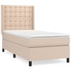 vidaXL &Kappa;&rho;&epsilon;&beta;ά&tau;&iota; Boxspring &mu;&epsilon; &Sigma;&tau;&rho;ώ&mu;&alpha; &Kappa;&alpha;&pi;&omicron;&upsilon;&tau;&sigma;ί&nu;&omicron; 100x200&epsilon;&kappa;.&alpha;&pi;ό &Sigma;&upsilon;&nu;&theta;.&Delta;έ&rho;&mu;&alpha;