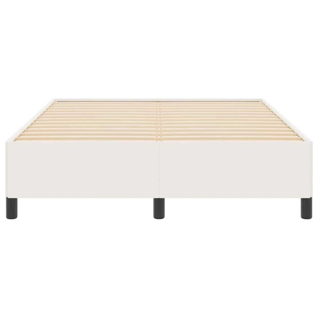 vidaXL Σκελετός Κρεβατιού Κρεμ 160 x 200 cm Βελούδο
