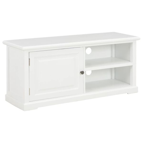 vidaXL Έπιπλο Τηλεόρασης Λευκό 90 x 30 x 40 εκ. Ξύλινο