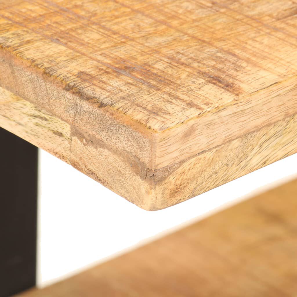 vidaXL Κομοδίνο 50 x 40 x 40 εκ. από Ακατέργαστο Ξύλο Μάνγκο