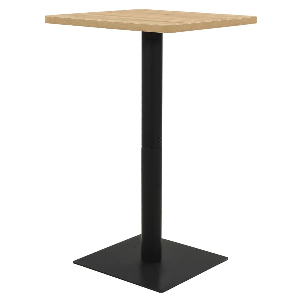 vidaXL Τραπέζι Bistro Χρώμα Δρυός 78,5 x 78,5 x 107 εκ.
