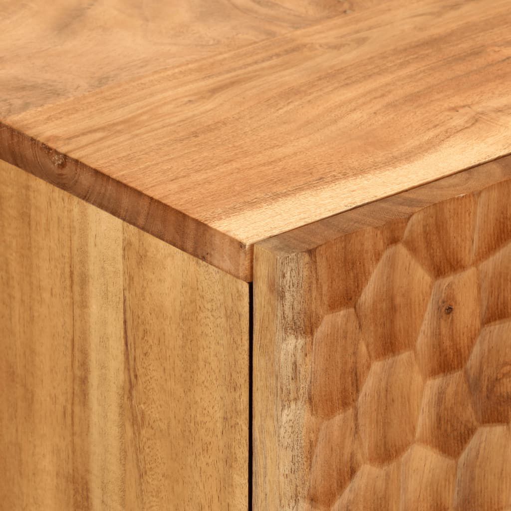 vidaXL Ντουλάπι Βοηθητικό 60 x 33 x 75 εκ. από Μασίφ Ξύλο Ακακίας