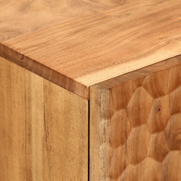 vidaXL Ντουλάπι Βοηθητικό 60 x 33 x 75 εκ. από Μασίφ Ξύλο Ακακίας