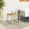 vidaXL Τραπέζι Ξαπλώστρας Καφέ 50.5 x 50.5 x 46 εκ.