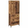vidaXL Highboard 2 &tau;&mu;&chi;. &Pi;&alpha;&lambda;&iota;ό &Xi;ύ&lambda;&omicron; 69,5 x 34 x 180 &epsilon;&kappa;.