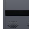 vidaXL Ντουλάπι Ανθρακί 68x39x101,5 εκ. από Χάλυβα