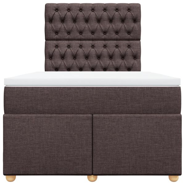 vidaXL &Kappa;&rho;&epsilon;&beta;ά&tau;&iota; Boxspring &mu;&epsilon; &Sigma;&tau;&rho;ώ&mu;&alpha; &Sigma;&kappa;&omicron;ύ&rho;&omicron; &Kappa;&alpha;&phi;έ 120x190 &epsilon;&kappa; &Upsilon;&phi;&alpha;&sigma;&mu;ά&tau;&iota;&nu;&omicron;