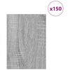 vidaXL &Delta;&iota;&alpha;&kappa;&omicron;&sigma;&mu;&eta;&tau;&iota;&kappa;ά &Pi;ά&nu;&epsilon;&lambda; 150 pcs &Gamma;&kappa;&rho;ί&zeta;&omicron; &Sigma;&omicron;&nu;&omicron;&mu;&alpha; 15 x 21 x 0.27 &epsilon;&kappa;.