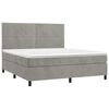 vidaXL &Kappa;&rho;&epsilon;&beta;ά&tau;&iota; Boxspring &mu;&epsilon; &Sigma;&tau;&rho;ώ&mu;&alpha; &Alpha;&nu;&omicron;&iota;&chi;&tau;ό &Gamma;&kappa;&rho;&iota; 180x200 &epsilon;&kappa;. &Beta;&epsilon;&lambda;&omicron;ύ&delta;&iota;&nu;&omicron;