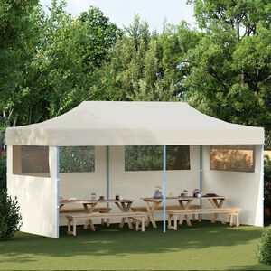 vidaXL &Tau;έ&nu;&tau;&alpha; &Epsilon;&kappa;&delta;&eta;&lambda;ώ&sigma;&epsilon;&omega;&nu; Pop-up &Pi;&tau;&upsilon;&sigma;&sigma;ό&mu;&epsilon;&nu;&eta; &Kappa;&rho;&epsilon;&mu; 3 x 6 &mu;.