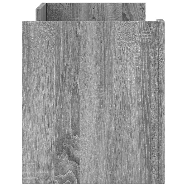 vidaXL Έπιπλο Τηλεόρασης Γκρι Sonoma 100x35x40 εκ. από Επεξεργ. Ξύλο