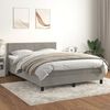 vidaXL &Kappa;&rho;&epsilon;&beta;ά&tau;&iota; Boxspring &mu;&epsilon; &Sigma;&tau;&rho;ώ&mu;&alpha; &Alpha;&nu;&omicron;&iota;&chi;&tau;ό &Gamma;&kappa;&rho;&iota; 140x190 &epsilon;&kappa;. &Beta;&epsilon;&lambda;&omicron;ύ&delta;&iota;&nu;&omicron;