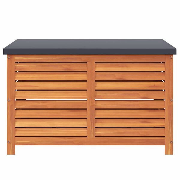 vidaXL Μπαούλο Αποθήκευσης Κήπου 90x48x55εκ. από Μασίφ Ξύλο Ευκαλύπτου