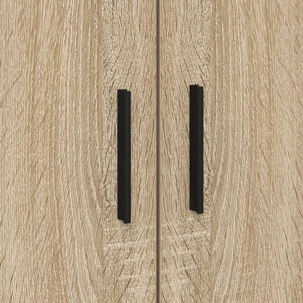 vidaXL Κρεβάτι με αποθηκευτικό χώρο Sonoma Δρυς 80 x 200 cm