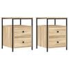 vidaXL &Kappa;&omicron;&mu;&omicron;&delta;ί&nu;&alpha; 2 &tau;&epsilon;&mu;. Sonoma &Delta;&rho;&upsilon;&sigmaf; 44x45x60 &epsilon;&kappa;. &alpha;&pi;ό &Epsilon;&pi;&epsilon;&xi;&epsilon;&rho;&gamma;&alpha;&sigma;&mu;έ&nu;&omicron; &Xi;ύ&lambda;&omicron;
