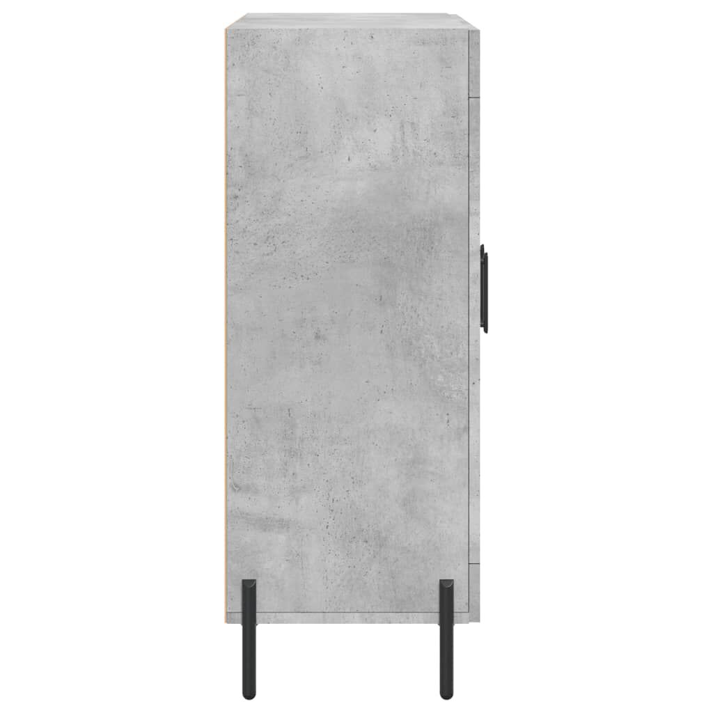 vidaXL Ντουλάπι Γκρι Σκυροδέματος 69,5x34x90 εκ. Επεξεργασμένο Ξύλο