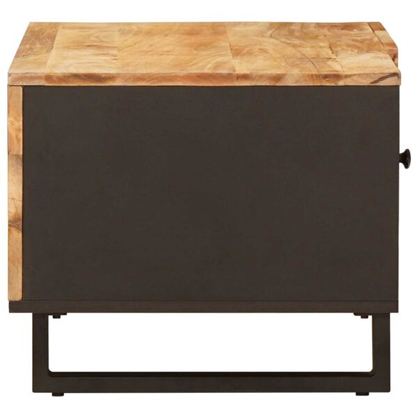 vidaXL &Tau;&rho;&alpha;&pi;&epsilon;&zeta;ά&kappa;&iota; &sigma;&alpha;&lambda;&omicron;&nu;&iota;&omicron;ύ &Kappa;&alpha;&phi;έ 80 x 50 x 40 cm &Sigma;&tau;&epsilon;&rho;&epsilon;ό &xi;ύ&lambda;&omicron; &mu;ά&nu;&gamma;&kappa;&omicron;