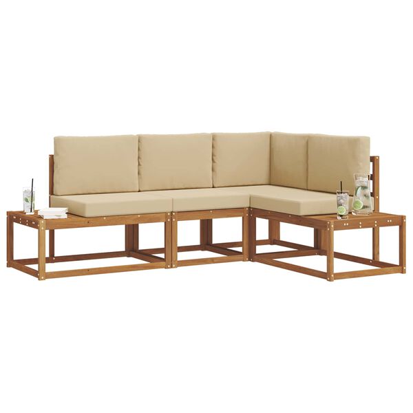 vidaXL &Sigma;&epsilon;&iota;&rho;ά &Kappa;&alpha;&nu;&alpha;&pi;έ &Epsilon;&xi;&omega;&tau;&epsilon;&rho;&iota;&kappa;&omicron;ύ &mu;&epsilon; &mu;&alpha;&xi;&iota;&lambda;ά&rho;&iota; 4 &Tau;&epsilon;&mu;ά&chi;&iota;&omicron; &Phi;&upsilon;&sigma;&iota;&kappa;ό &kappa;&alpha;&iota; &Mu;&pi;&epsilon;&zeta;