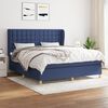 vidaXL &Kappa;&rho;&epsilon;&beta;ά&tau;&iota; Boxspring &mu;&epsilon; &Sigma;&tau;&rho;ώ&mu;&alpha; &Mu;&pi;&lambda;&epsilon; 180x200 &epsilon;&kappa;. &Upsilon;&phi;&alpha;&sigma;&mu;ά&tau;&iota;&nu;&omicron;