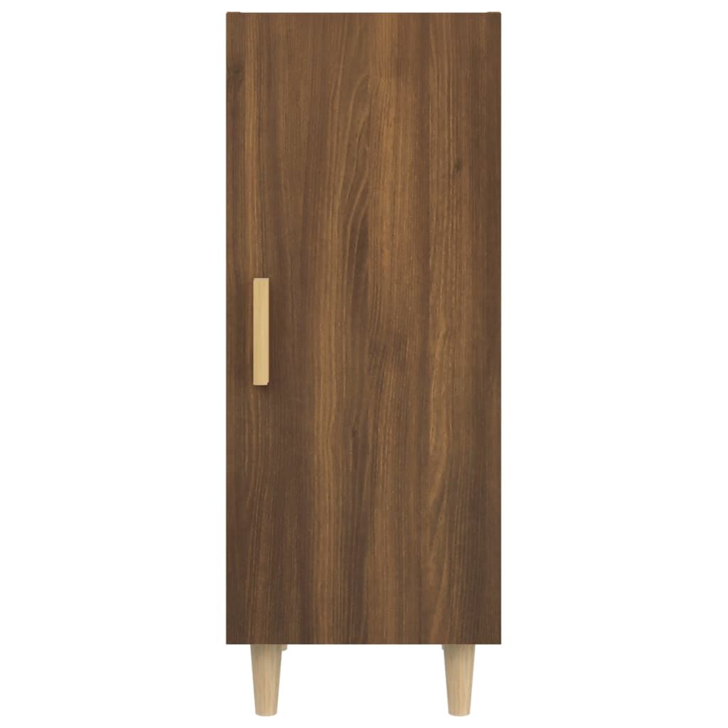 vidaXL Ντουλάπι Καφέ Δρυς 34,5 x 34 x 90 εκ. Επεξεργασμένο Ξύλο