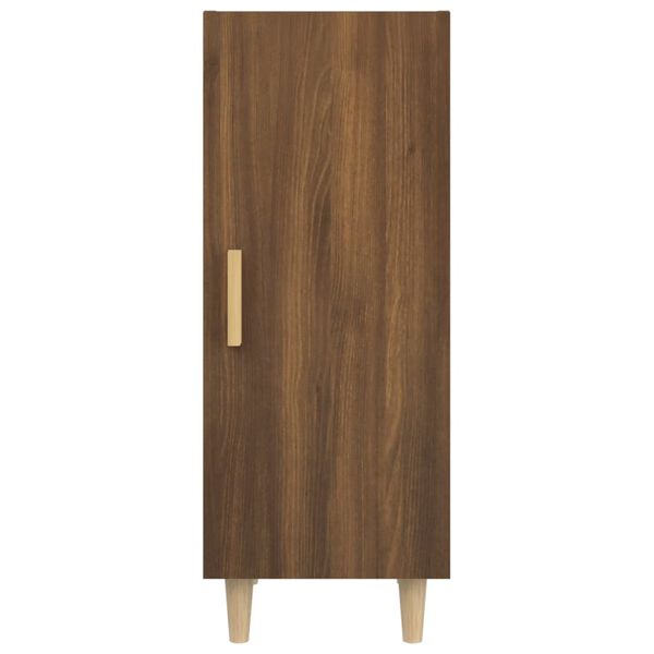 vidaXL Ντουλάπι Καφέ Δρυς 34,5 x 34 x 90 εκ. Επεξεργασμένο Ξύλο
