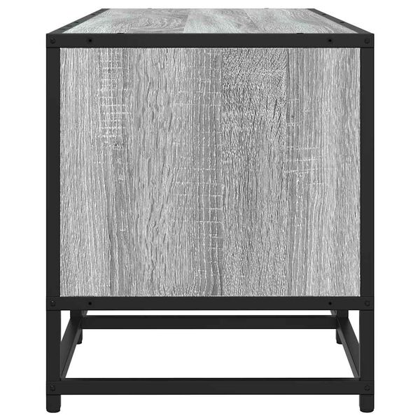 vidaXL Έπιπλο Τηλεόρασης Γκρι Sonoma 210x35x41 εκ. από Επεξεργ. Ξύλο