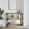 vidaXL Τραπέζι Κονσόλα Sonoma Δρυς 100x22,5x75 εκ. Επεξεργασμένο Ξύλο