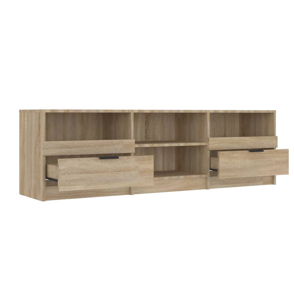 vidaXL Έπιπλο Τηλεόρασης Sonoma Δρυς 150x33,5x45 εκ. από Επεξεργ. Ξύλο