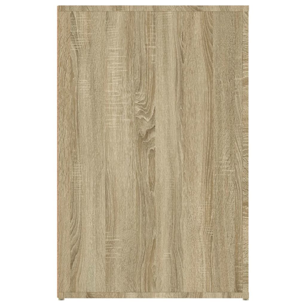 vidaXL Γραφείο Sonoma Δρυς 100x49x75 εκ. από Επεξεργασμένο Ξύλο