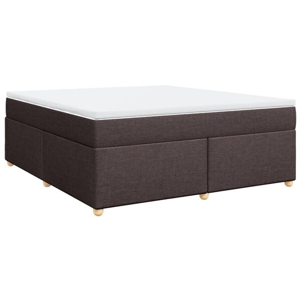 vidaXL &Kappa;&rho;&epsilon;&beta;ά&tau;&iota; Boxspring &mu;&epsilon; &Sigma;&tau;&rho;ώ&mu;&alpha; &Sigma;&kappa;&omicron;ύ&rho;&omicron; &Kappa;&alpha;&phi;έ 180x200 &epsilon;&kappa; &Upsilon;&phi;&alpha;&sigma;&mu;ά&tau;&iota;&nu;&omicron;