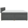vidaXL &Kappa;&rho;&epsilon;&beta;ά&tau;&iota; Boxspring &mu;&epsilon; &Sigma;&tau;&rho;ώ&mu;&alpha; &Sigma;&kappa;&omicron;ύ&rho;&omicron; &Gamma;&kappa;&rho;&iota; 200x200 &epsilon;&kappa;. &Upsilon;&phi;&alpha;&sigma;&mu;ά&tau;&iota;&nu;&omicron;
