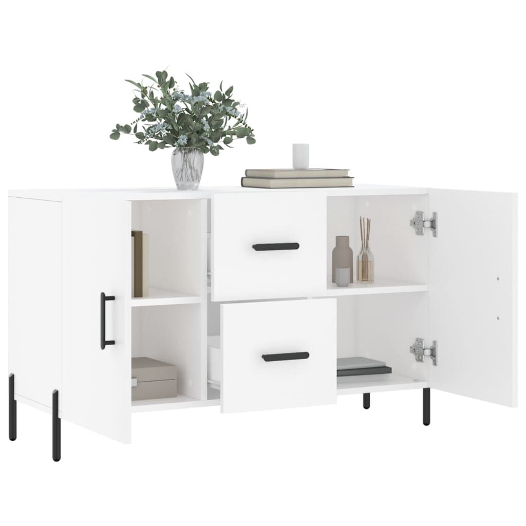 vidaXL Ντουλάπι Λευκό 100 x 36 x60 εκ. Επεξεργασμένο Ξύλο