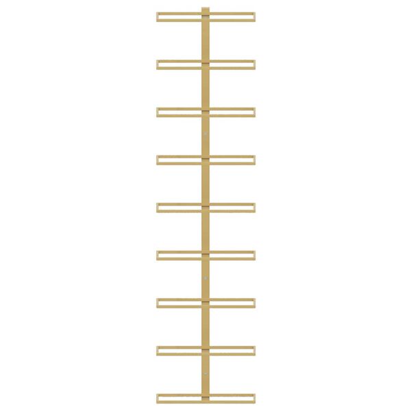 vidaXL &Rho;&alpha;&phi;&iota;έ&rho;&epsilon;&sigmaf; &Kappa;&rho;&alpha;&sigma;&iota;ώ&nu; &Tau;&omicron;ί&chi;&omicron;&upsilon; &gamma;&iota;&alpha; 9 &Phi;&iota;ά&lambda;&epsilon;&sigmaf; 2 &tau;&epsilon;&mu;. &Chi;&rho;&upsilon;&sigma;έ&sigmaf; &Sigma;&iota;&delta;&epsilon;&rho;έ&nu;&iota;&epsilon;&sigmaf;