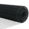 vidaXL Φράχτης Εuro Γκρι 1 x 25 m Σίδηρος με επικάλυψη PVC
