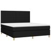 vidaXL &Kappa;&rho;&epsilon;&beta;ά&tau;&iota; Boxspring &mu;&epsilon; &Sigma;&tau;&rho;ώ&mu;&alpha; &Mu;&alpha;ύ&rho;&omicron; 160x200 &epsilon;&kappa;. &Upsilon;&phi;&alpha;&sigma;&mu;ά&tau;&iota;&nu;&omicron;