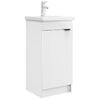 vidaXL &Kappa;&alpha;&theta;&rho;έ&phi;&tau;&eta;&sigmaf; &mu;&pi;ά&nu;&iota;&omicron;&upsilon; &mu;&epsilon; &nu;&iota;&pi;&tau;ή&rho;&alpha; &Lambda;&epsilon;&upsilon;&kappa;ό 42 x 40 x 84,5 &epsilon;&kappa;