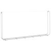 vidaXL &Rho;ά&phi;&iota; &Kappa;&alpha;&upsilon;&sigma;ό&xi;&upsilon;&lambda;&omega;&nu; 300x25x150 &epsilon;&kappa;. &Gamma;&alpha;&lambda;&beta;&alpha;&nu;&iota;&zeta;έ &Alpha;&tau;&sigma;ά&lambda;&iota;
