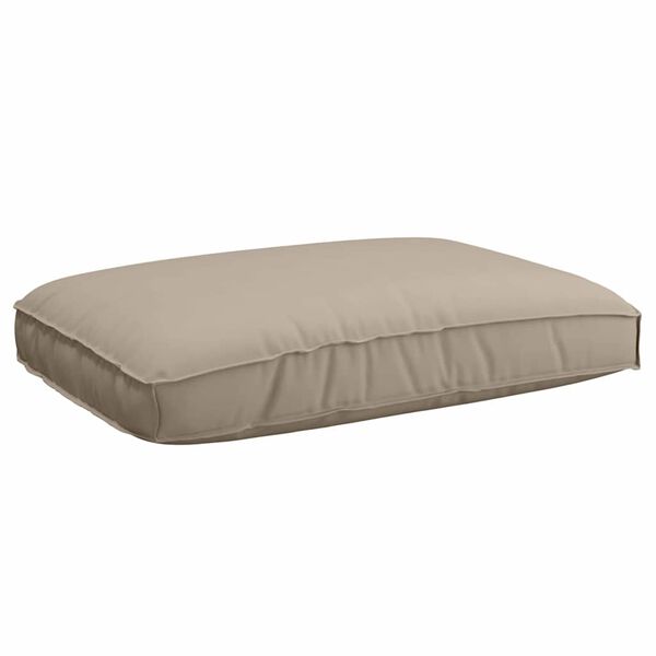 vidaXL Σετ Μαξιλαριών Πάγου 2 pcs Taupe 120 x 80 x 12 cm Ύφασμα Oxford