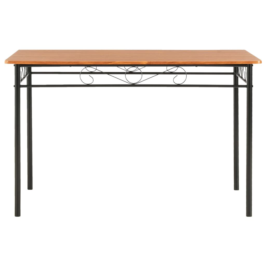 vidaXL Τραπεζαρία Καφέ 120 x 70 x 75 εκ. από MDF