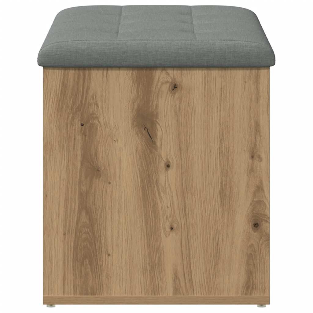 Πάγκος αποθήκευσης vidaXL Artisan Oak 82x42x45 cm Κατασκευασμένο ξύλο