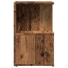 vidaXL κομοδίνο ντουλάπι παλιό ξύλο 35x35x55 cm κατασκευασμένο ξύλο