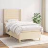 vidaXL &Kappa;&rho;&epsilon;&beta;ά&tau;&iota; Boxspring &mu;&epsilon; &Sigma;&tau;&rho;ώ&mu;&alpha; &Kappa;&rho;&epsilon;&mu; 80 x 200 &epsilon;&kappa;. &Upsilon;&phi;&alpha;&sigma;&mu;ά&tau;&iota;&nu;&omicron;