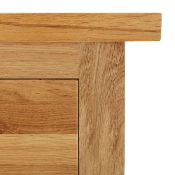 vidaXL Ντουλάπι με Συρτάρια 76 x 52 x 105 εκ. από Μασίφ Ξύλο Δρυός