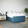 vidaXL &Kappa;&rho;&epsilon;&beta;ά&tau;&iota; Boxspring &mu;&epsilon; &Sigma;&tau;&rho;ώ&mu;&alpha; &Mu;&pi;&lambda;&epsilon; 160x200 &epsilon;&kappa;. &Beta;&epsilon;&lambda;&omicron;ύ&delta;&iota;&nu;&omicron;